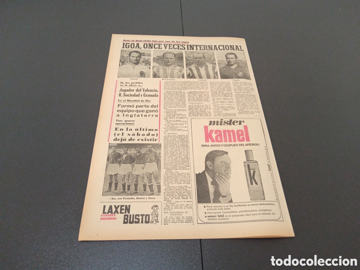 Coleccionismo deportivo: MARCA 02/06/1969 - Foto 11