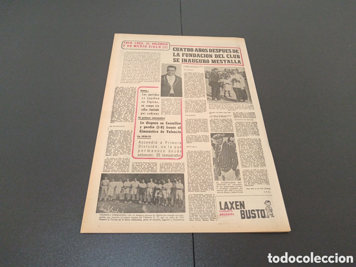 Coleccionismo deportivo: MARCA 09/06/1969 - Foto 12