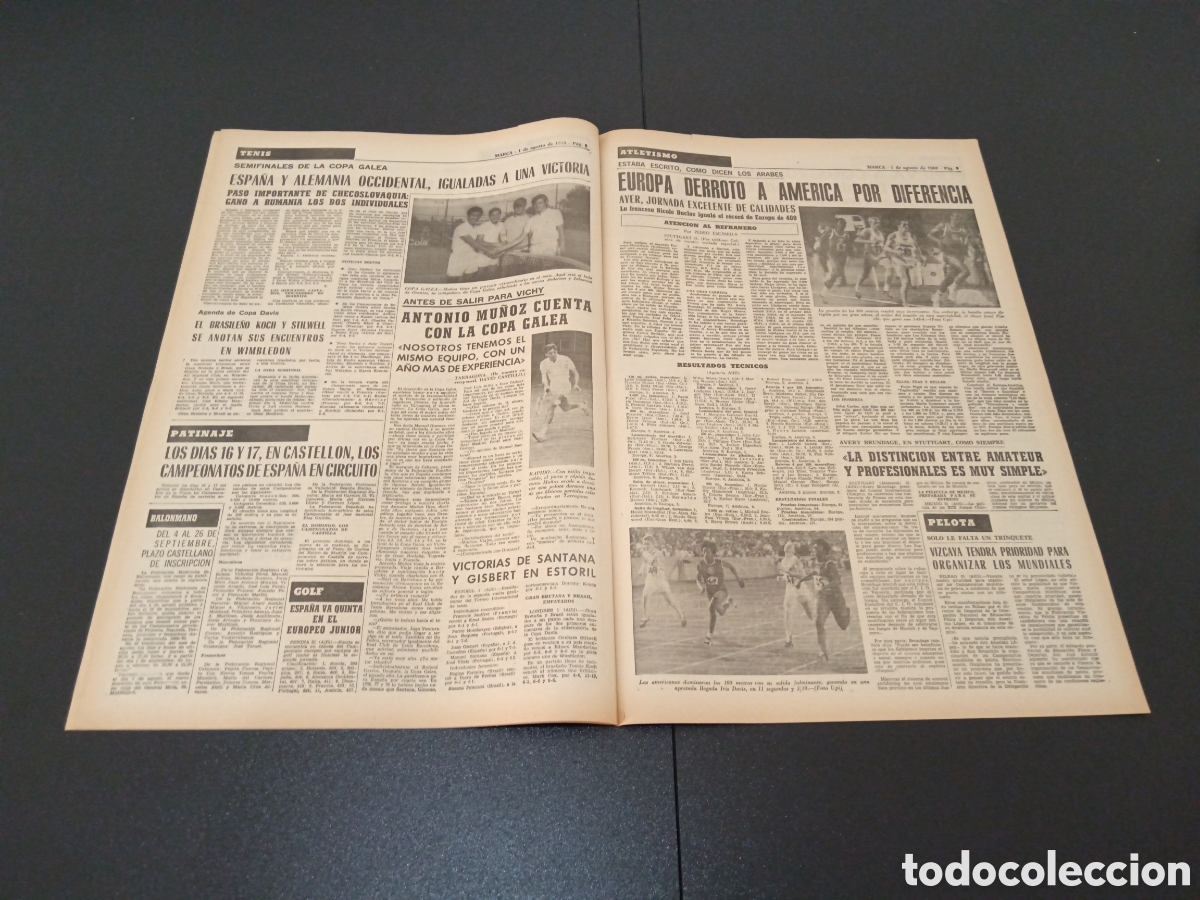 Coleccionismo deportivo: MARCA 01/08/1969 - Foto 3