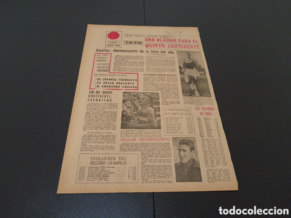 Coleccionismo deportivo: MARCA 10/09/1964 - Foto 4