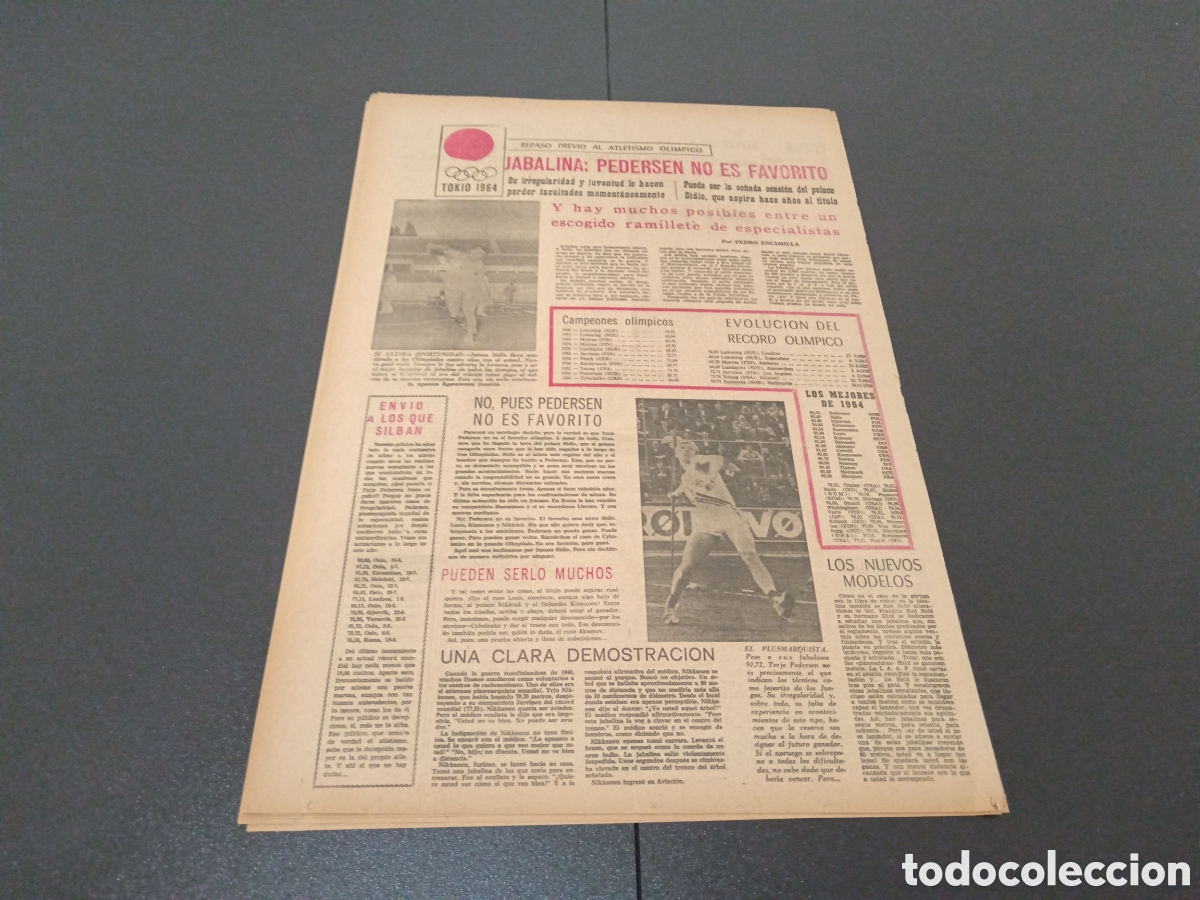 Coleccionismo deportivo: MARCA 24/09/1964 - Foto 6