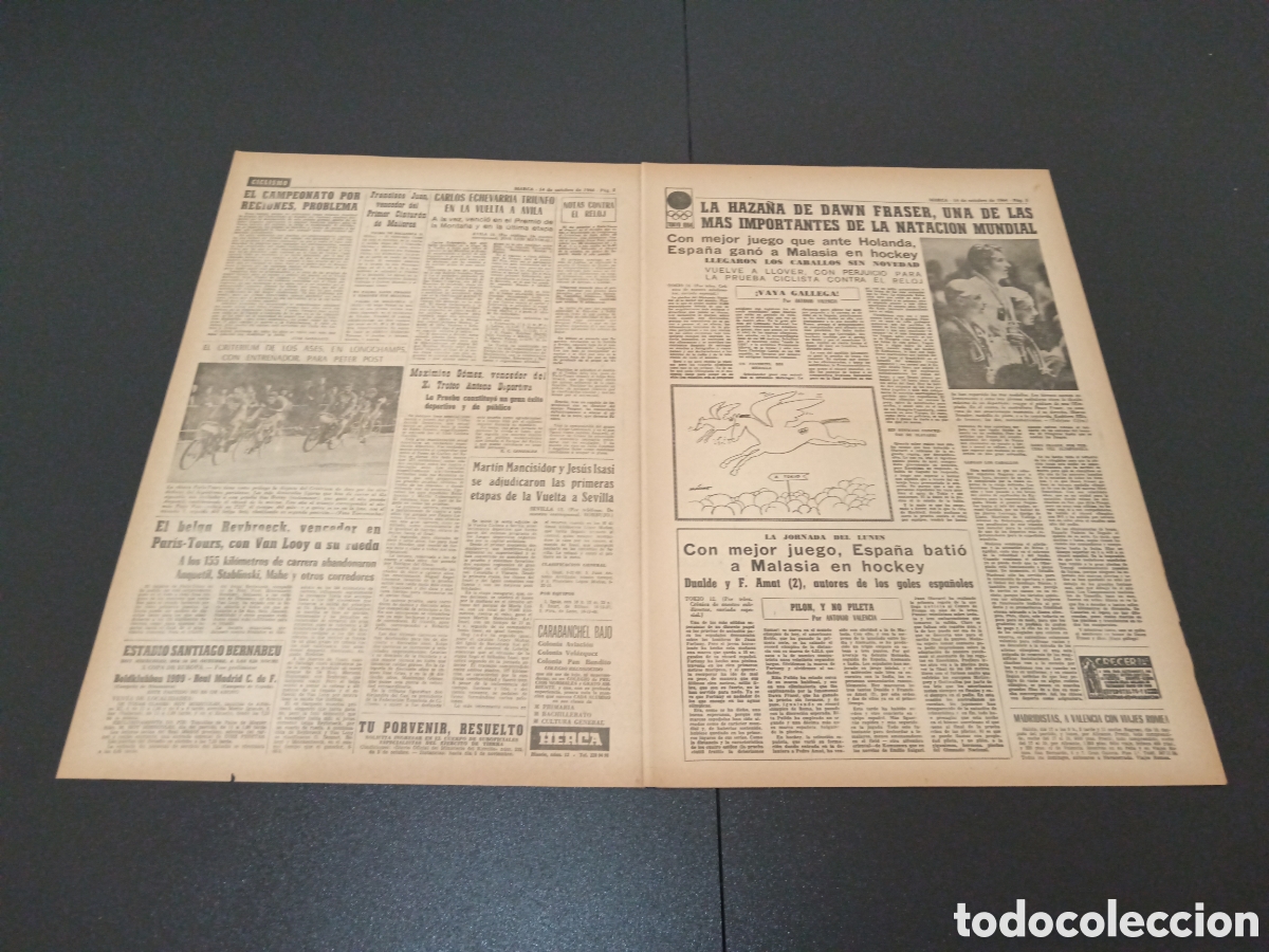 Coleccionismo deportivo: MARCA 14/10/1964 - Foto 2