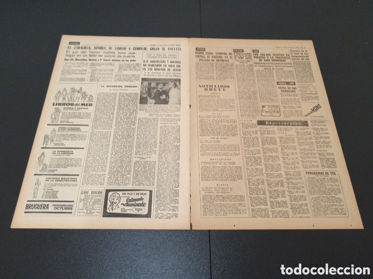 Coleccionismo deportivo: MARCA 15/10/1964 - Foto 5