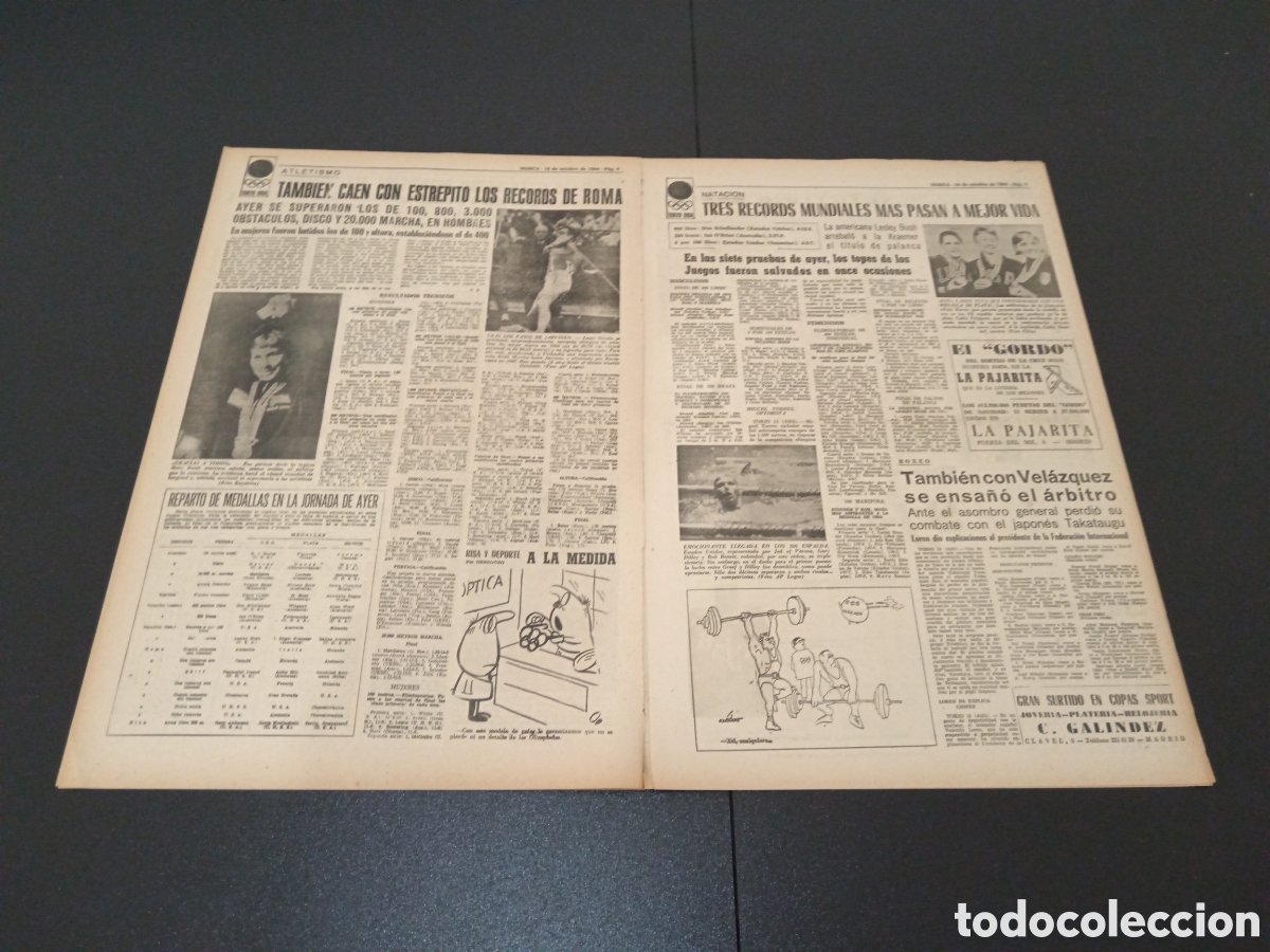 Coleccionismo deportivo: MARCA 16/10/1964 - Foto 3