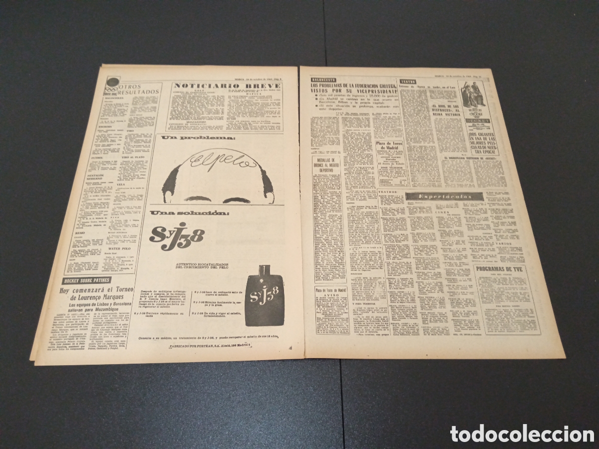 Coleccionismo deportivo: MARCA 16/10/1964 - Foto 4