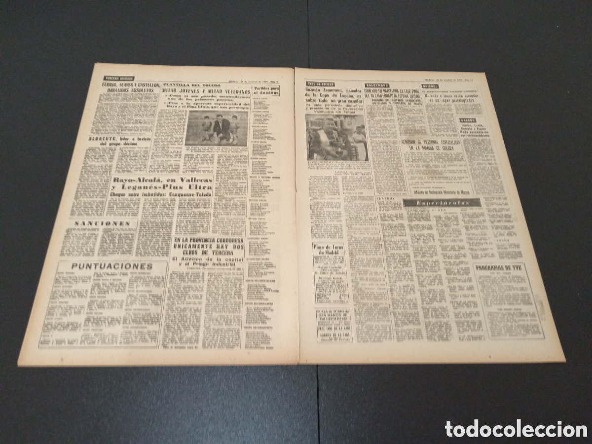 Coleccionismo deportivo: MARCA 23/10/1964 - Foto 4