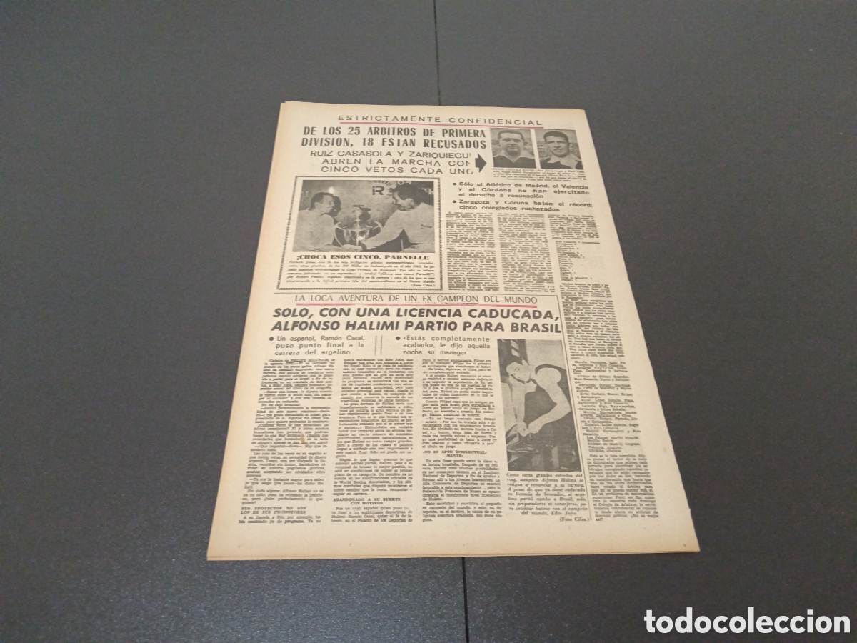 Coleccionismo deportivo: MARCA 23/10/1964 - Foto 5