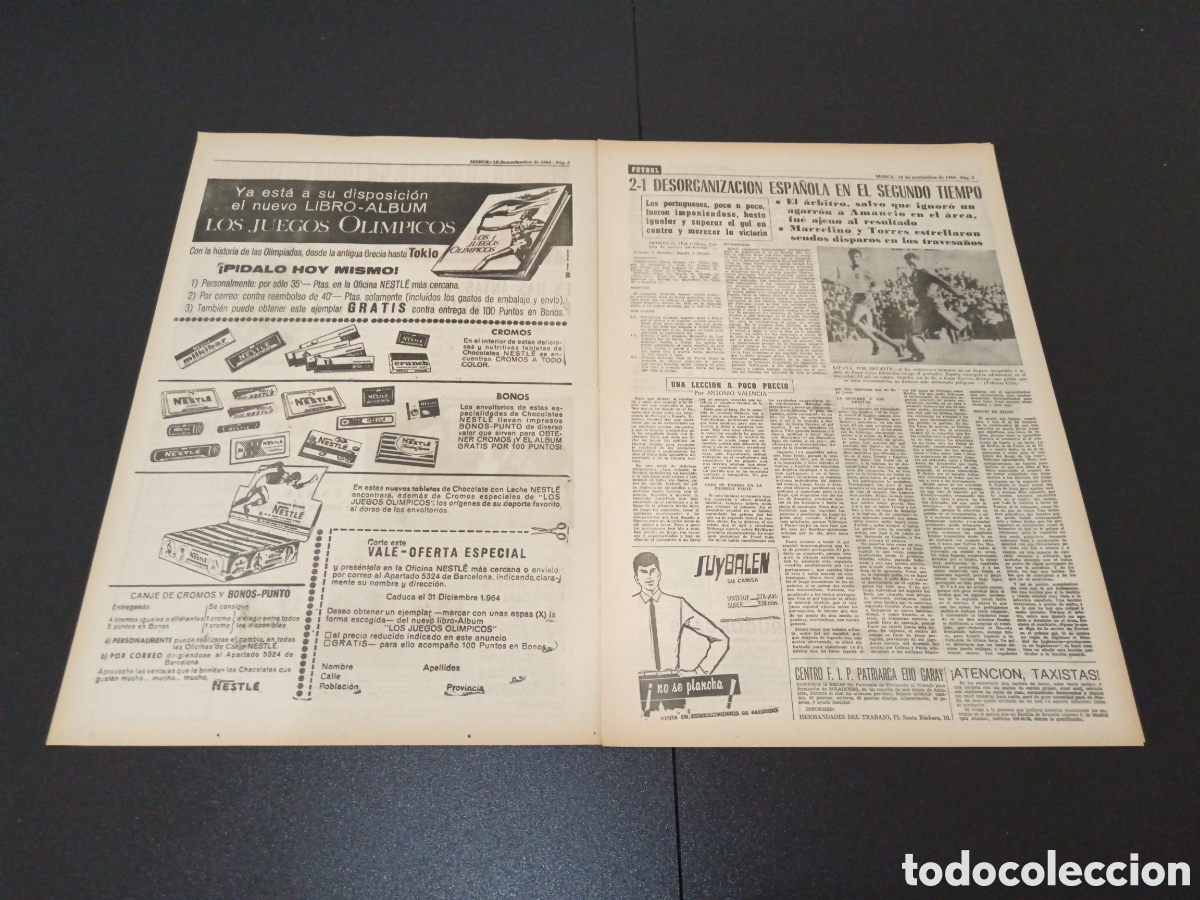 Coleccionismo deportivo: 16/11/1964 - Foto 2
