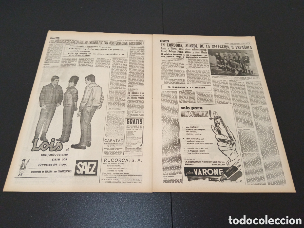 Coleccionismo deportivo: 16/11/1964 - Foto 3