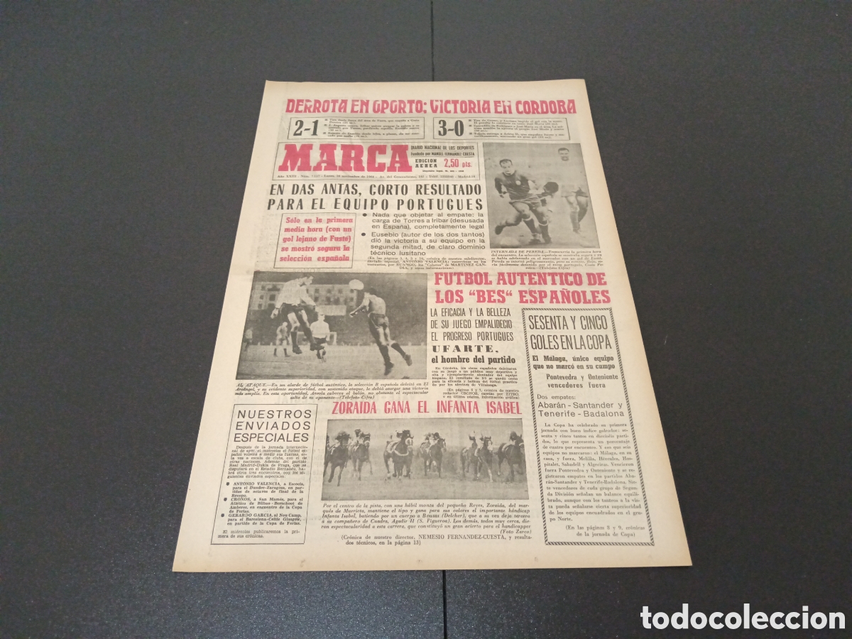 Coleccionismo deportivo: 16/11/1964 - Foto 1