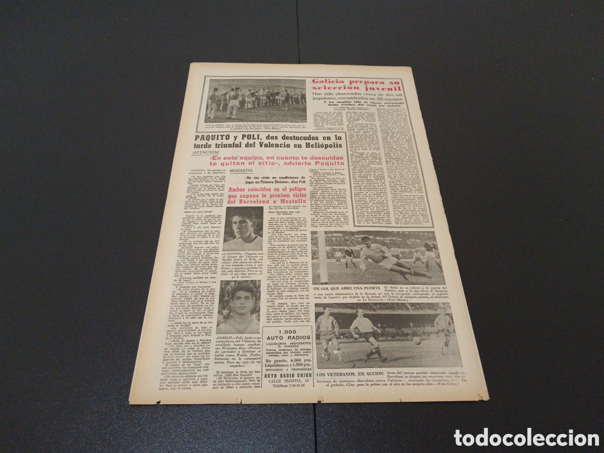 Coleccionismo deportivo: MARCA 10/12/1964 - Foto 4