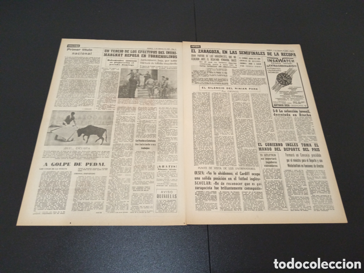 Coleccionismo deportivo: MARCA 04/02/1965 - Foto 2