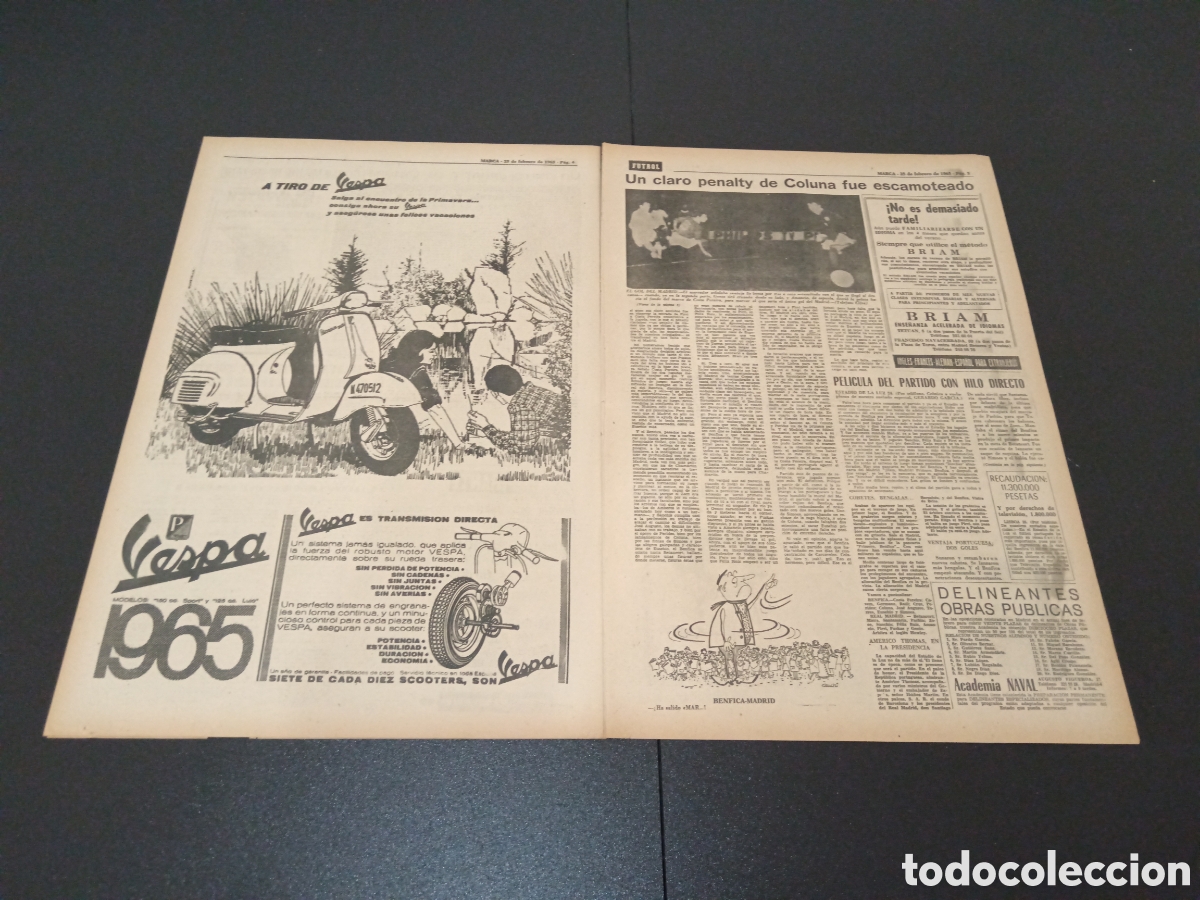 Coleccionismo deportivo: MARCA 25/02/1965 - Foto 3