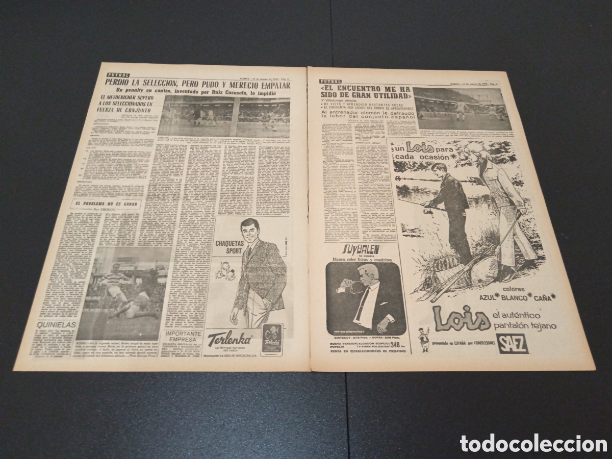 Coleccionismo deportivo: MARCA 15/03/1965 - Foto 2