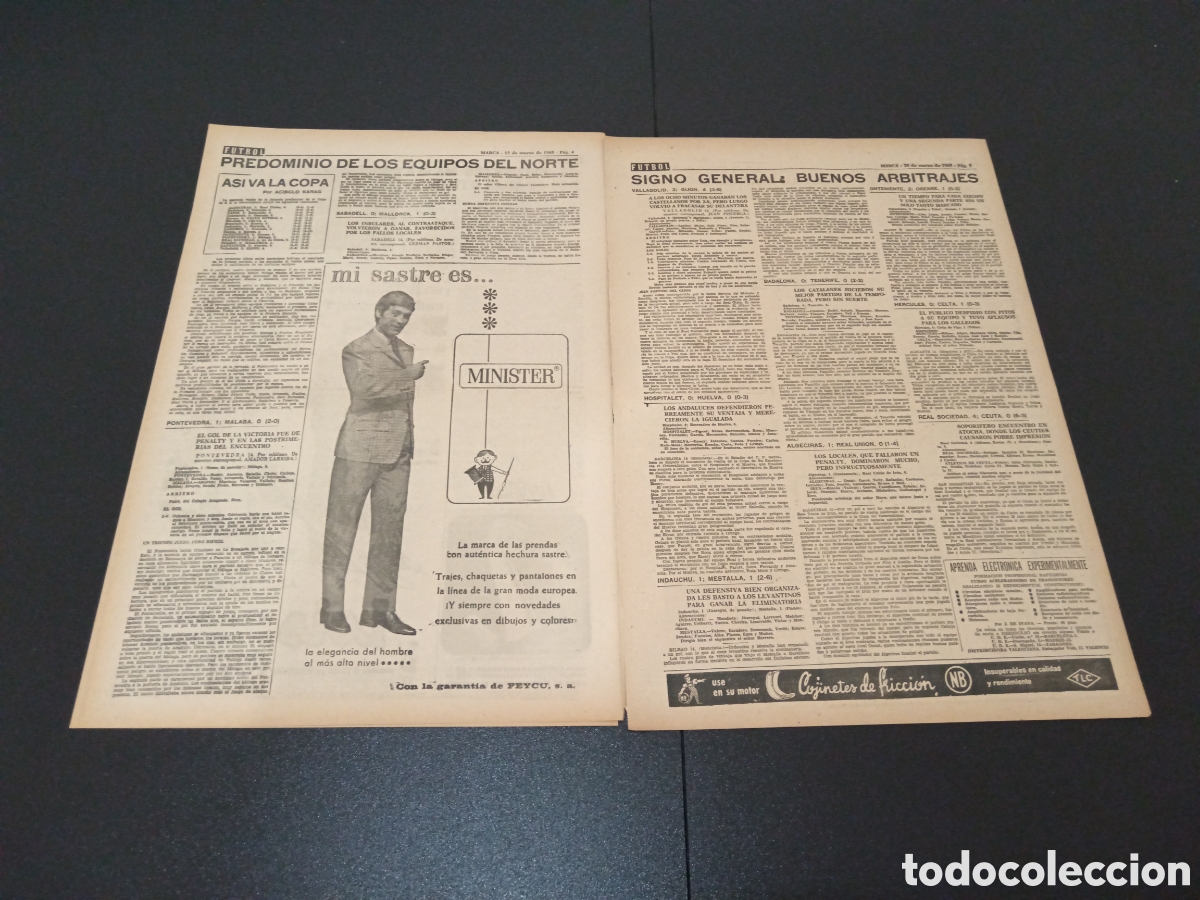 Coleccionismo deportivo: MARCA 15/03/1965 - Foto 3