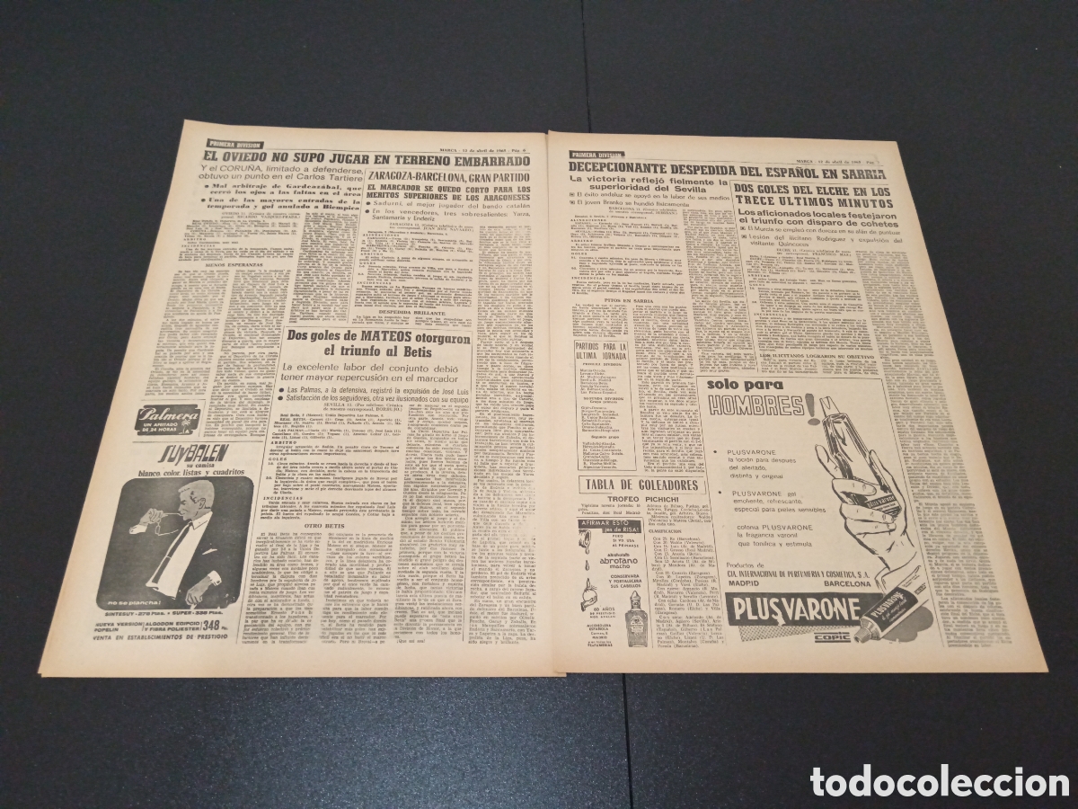 Coleccionismo deportivo: MARCA 12/04/1965 - Foto 4