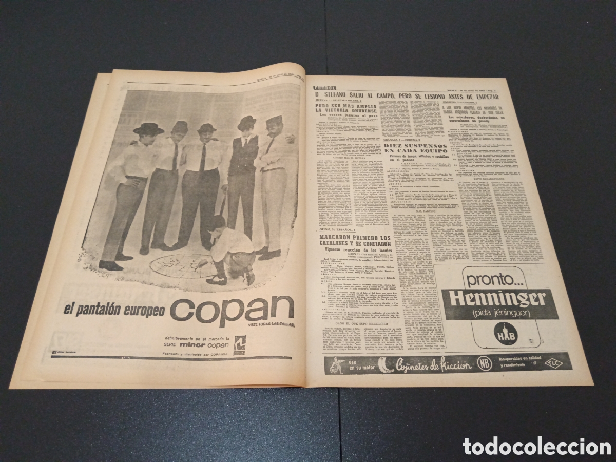 Coleccionismo deportivo: MARCA 26/04/1965 - Foto 3