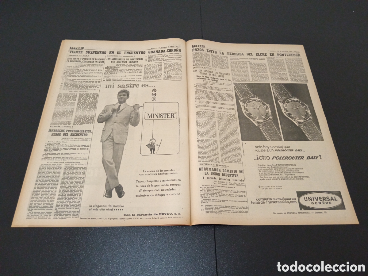Coleccionismo deportivo: MARCA 26/04/1965 - Foto 4