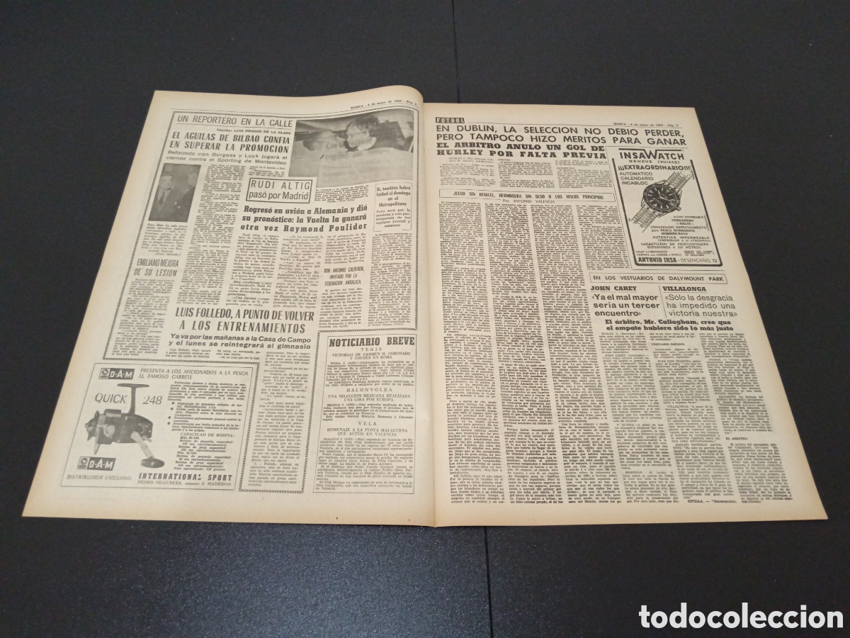 Coleccionismo deportivo: MARCA 06/05/1965 - Foto 2
