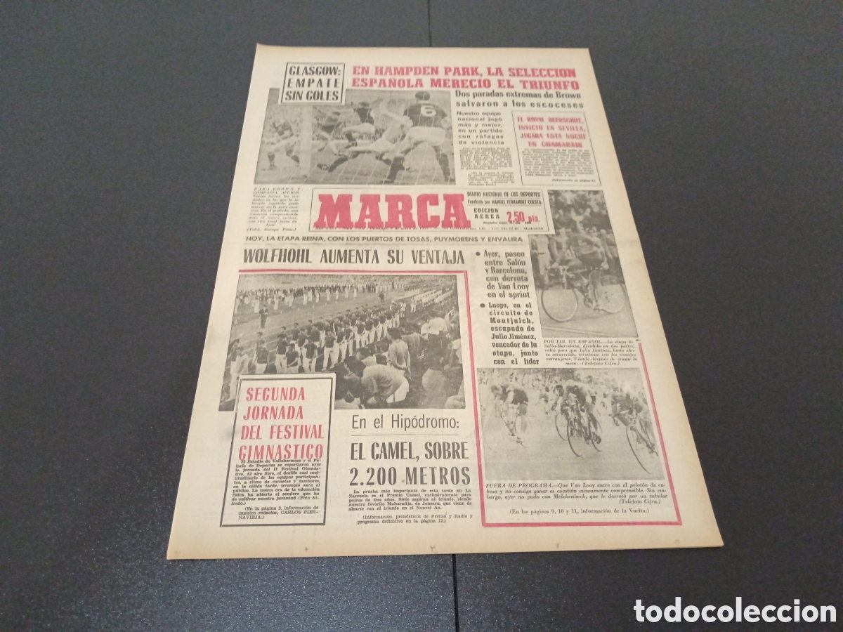 Coleccionismo deportivo: MARCA 09/05/1965 - Foto 1