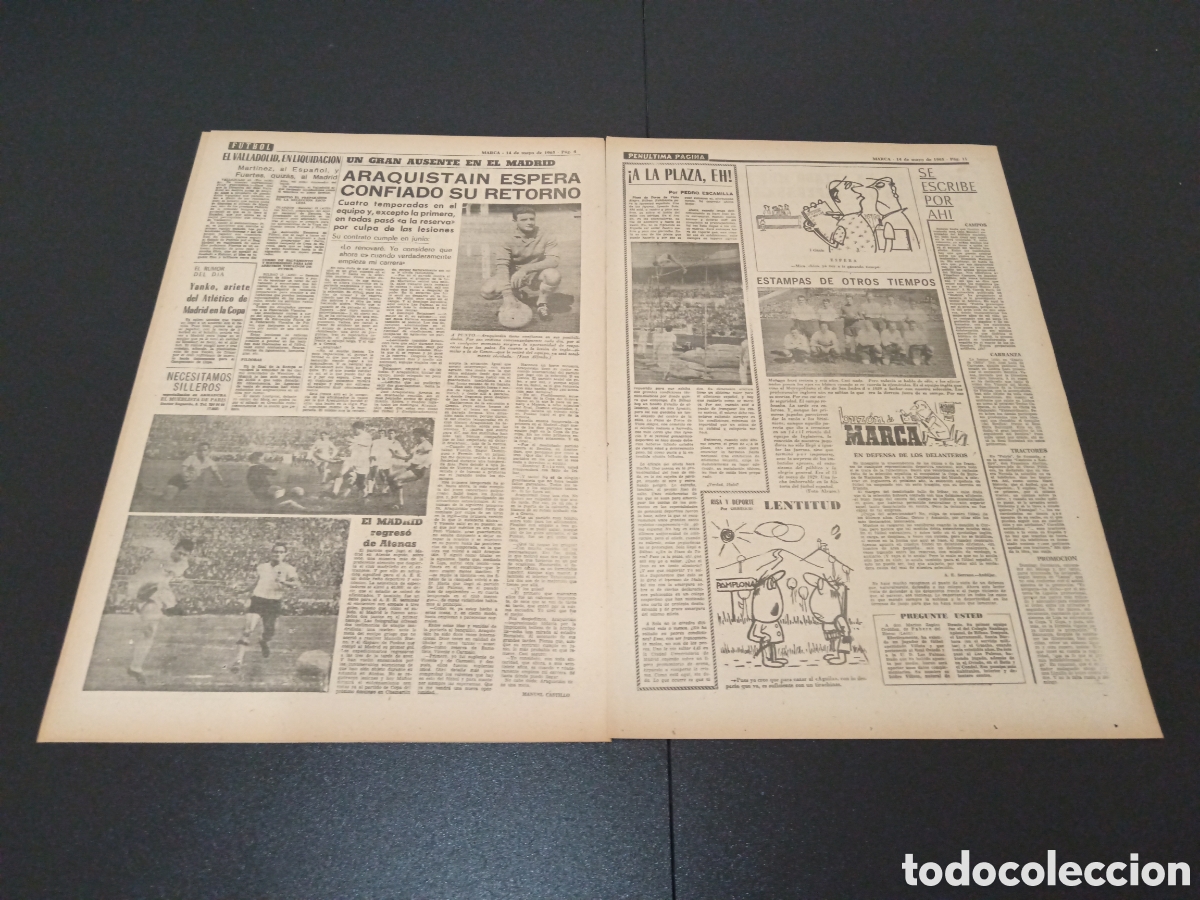 Coleccionismo deportivo: MARCA 14/05/1965 - Foto 3