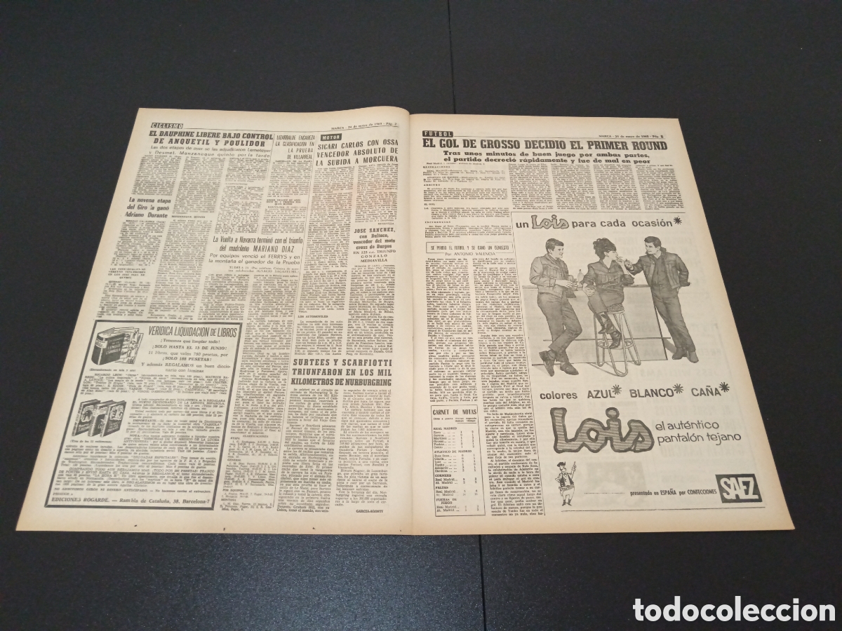 Coleccionismo deportivo: MARCA 24/05/1965 - Foto 2