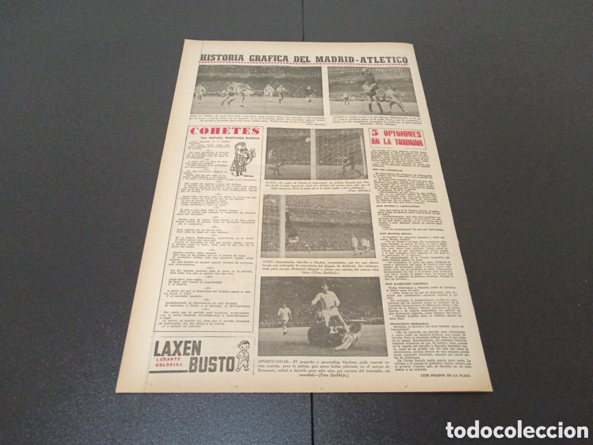 Coleccionismo deportivo: MARCA 24/05/1965 - Foto 6
