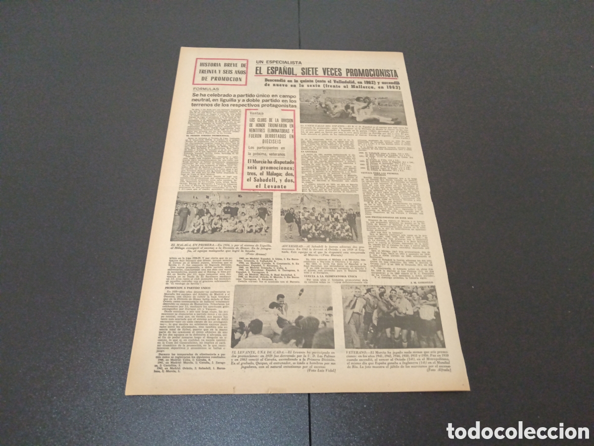 Coleccionismo deportivo: MARCA 03/06/1965 - Foto 4