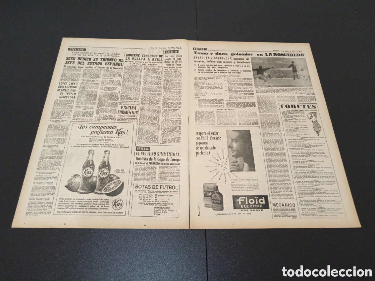 Coleccionismo deportivo: MARCA 07/06/1965 - Foto 2