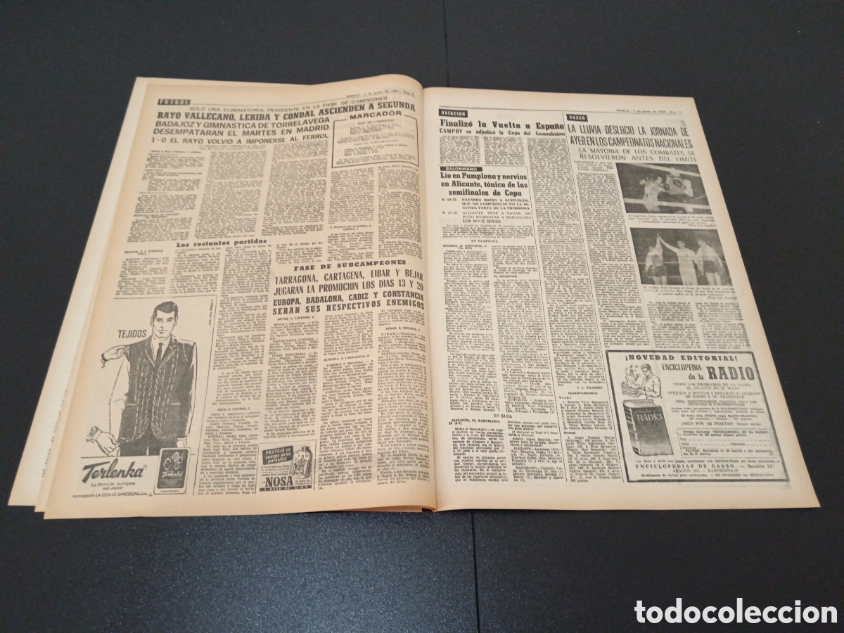 Coleccionismo deportivo: MARCA 07/06/1965 - Foto 4