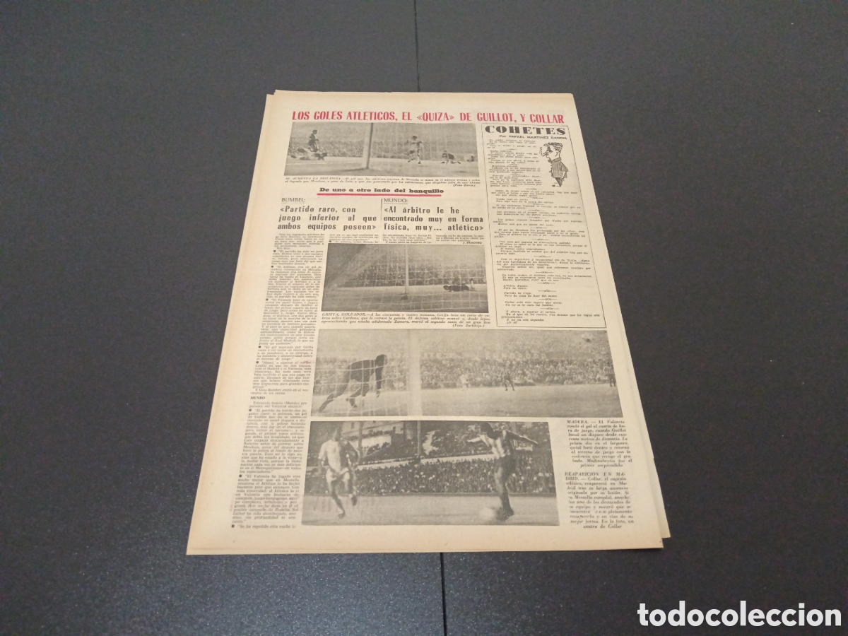 Coleccionismo deportivo: MARCA 13/06/1965 - Foto 4