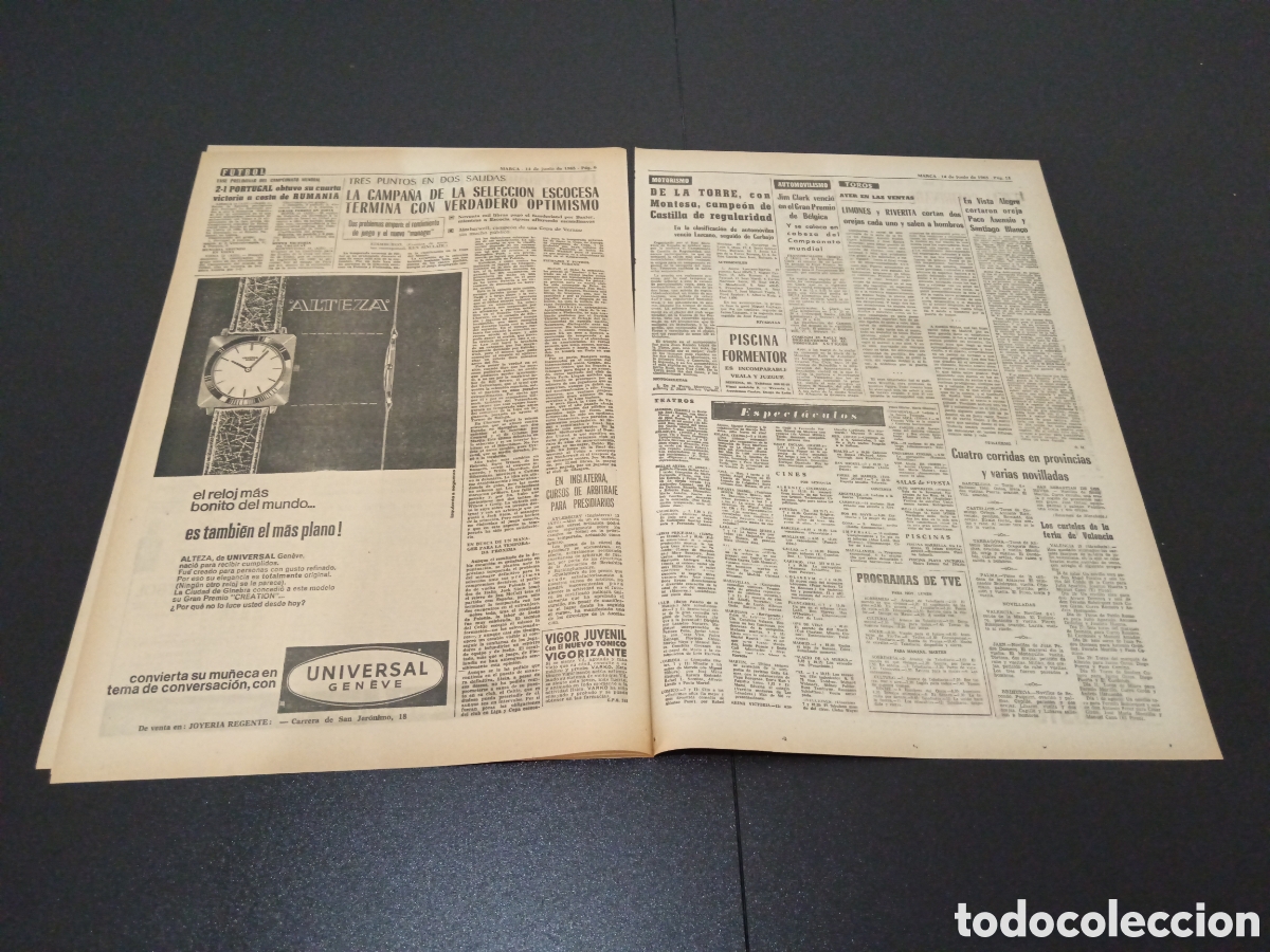 Coleccionismo deportivo: MARCA 14/06/1965 - Foto 4