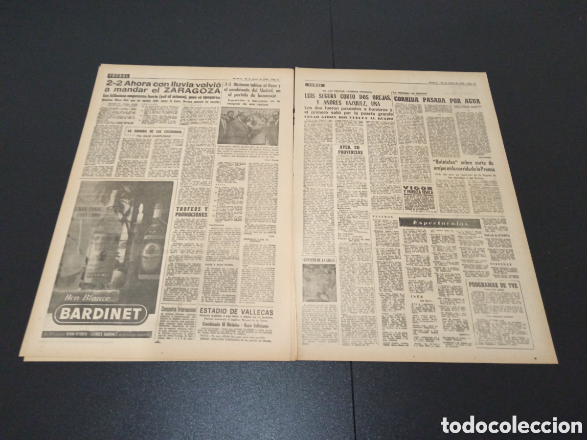 Coleccionismo deportivo: MARCA 28/06/1965 - Foto 3