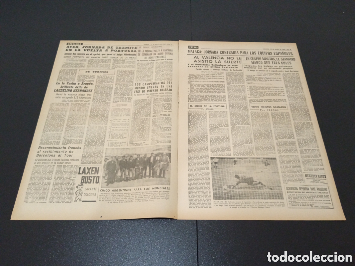 Coleccionismo deportivo: MARCA 15/08/1965 - Foto 2