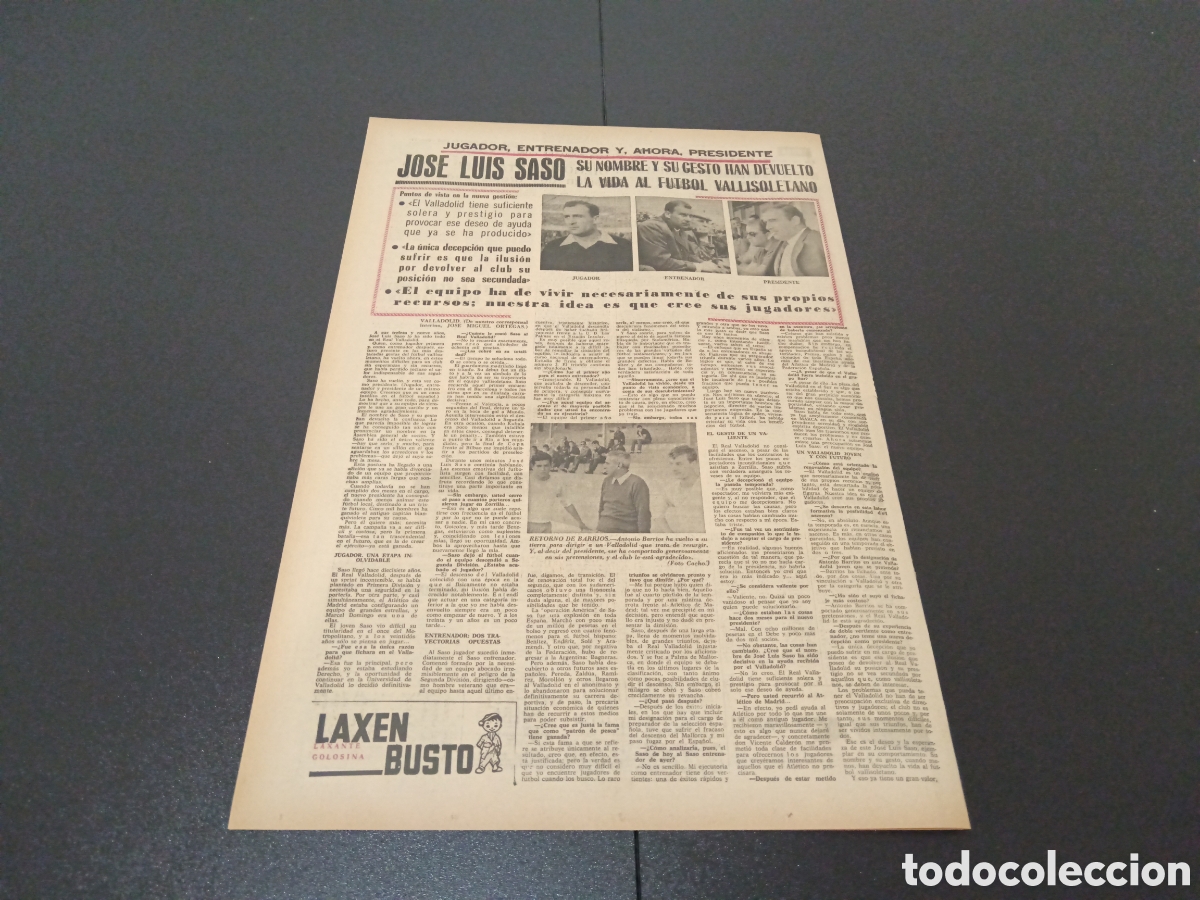 Coleccionismo deportivo: MARCA 16/08/1965 - Foto 4