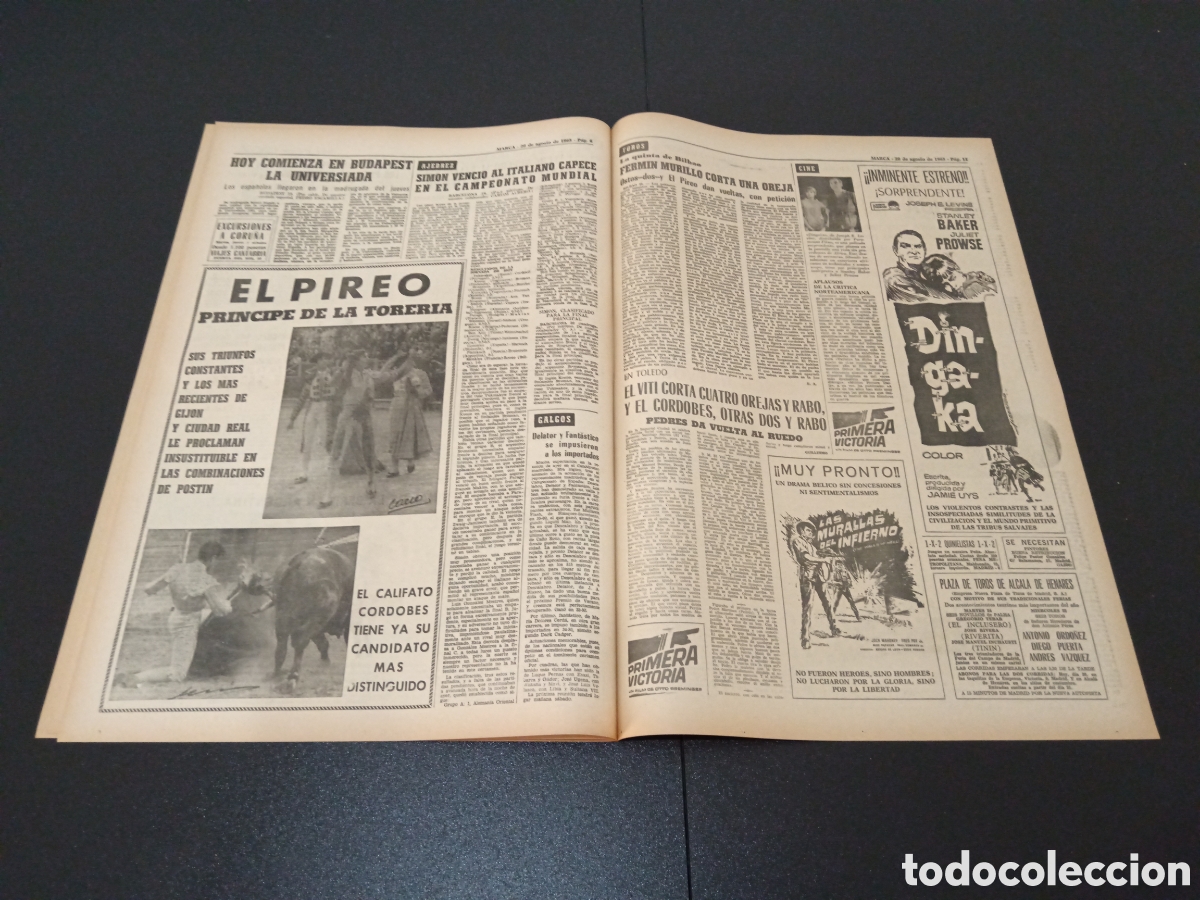 Coleccionismo deportivo: MARCA 20/08/1965 - Foto 4