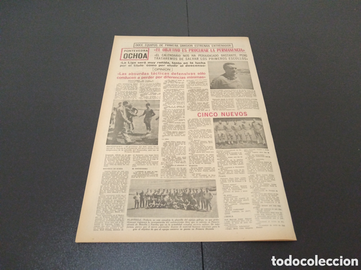 Coleccionismo deportivo: MARCA 20/08/1965 - Foto 5