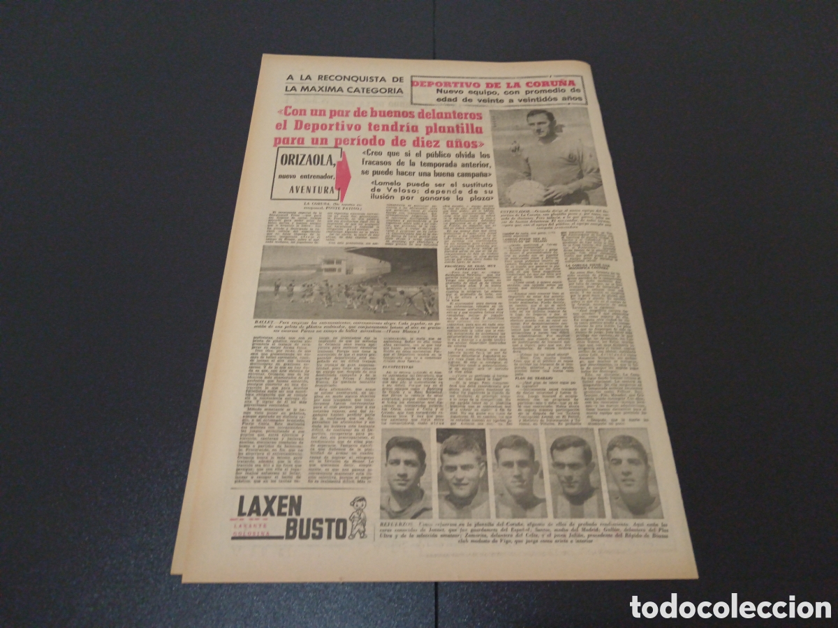 Coleccionismo deportivo: MARCA 23/08/1965 - Foto 5