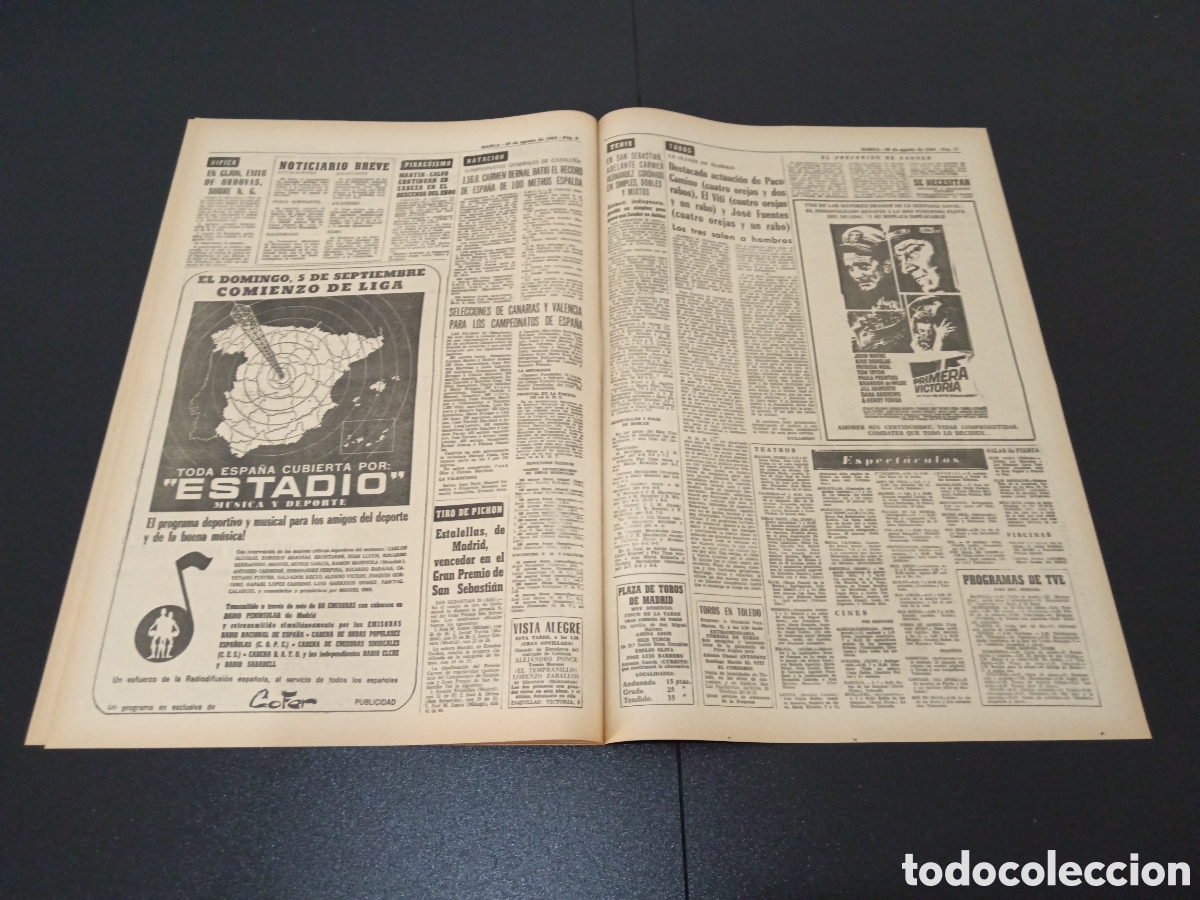 Coleccionismo deportivo: MARCA 29/08/1965 - Foto 4