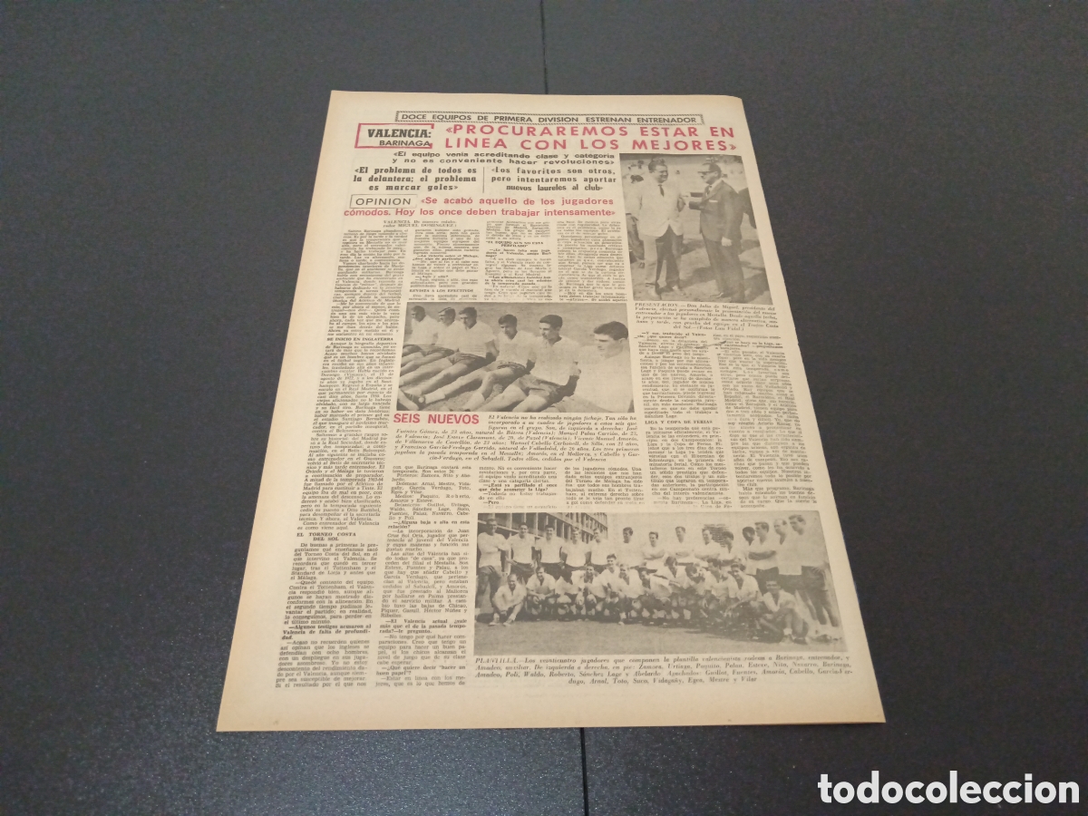 Coleccionismo deportivo: MARCA 29/08/1965 - Foto 5