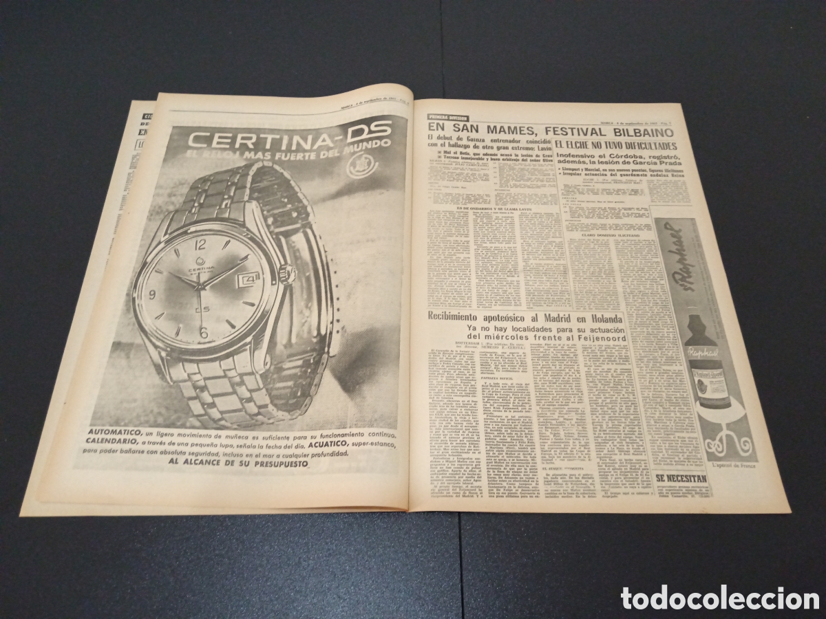 Coleccionismo deportivo: MARCA 06/09/1965 - Foto 4
