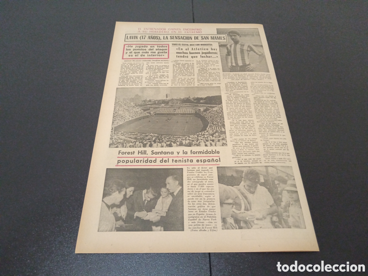 Coleccionismo deportivo: MARCA 09/09/1965 - Foto 6