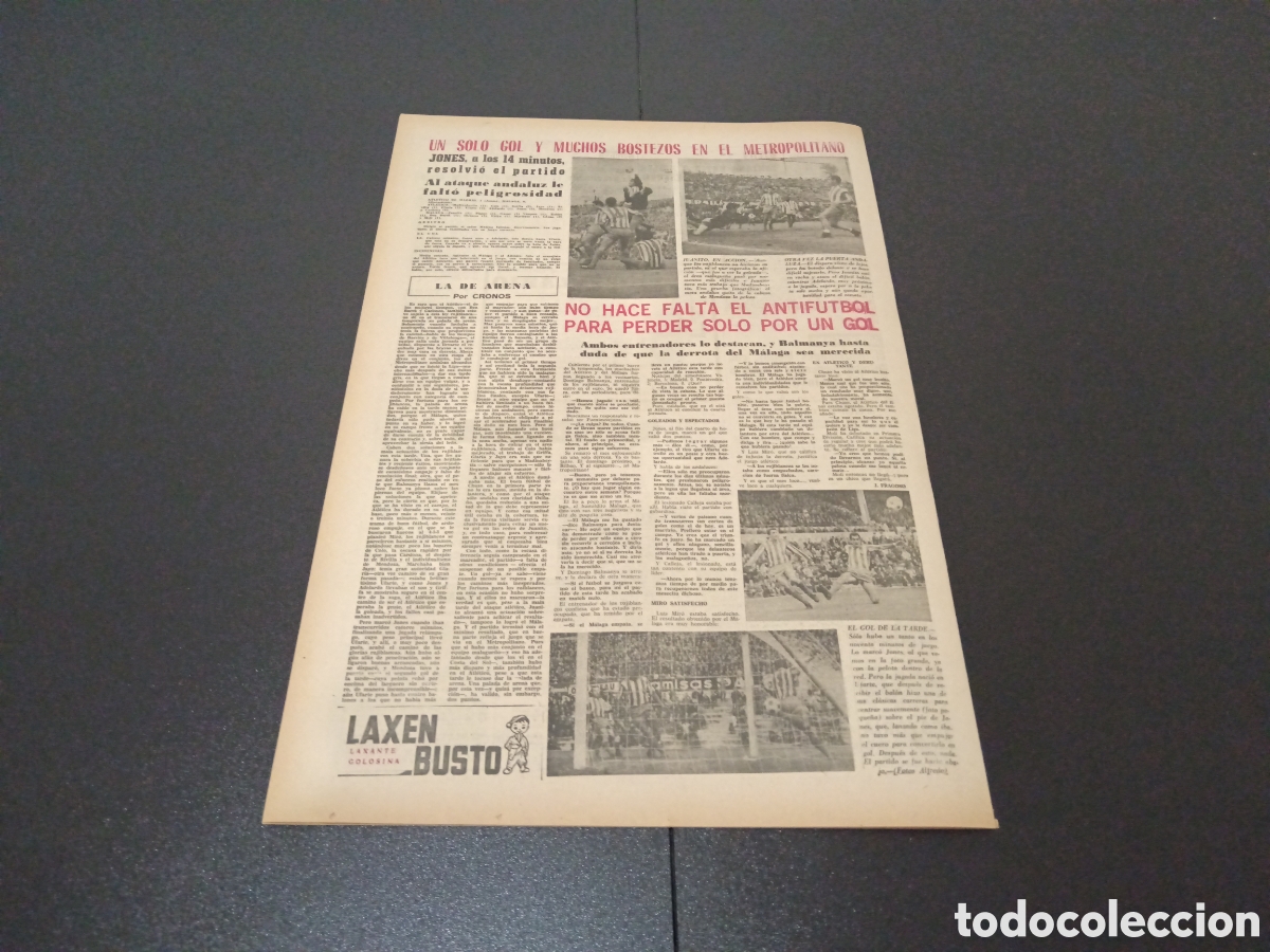 Coleccionismo deportivo: MARCA 27/09/1965 - Foto 7