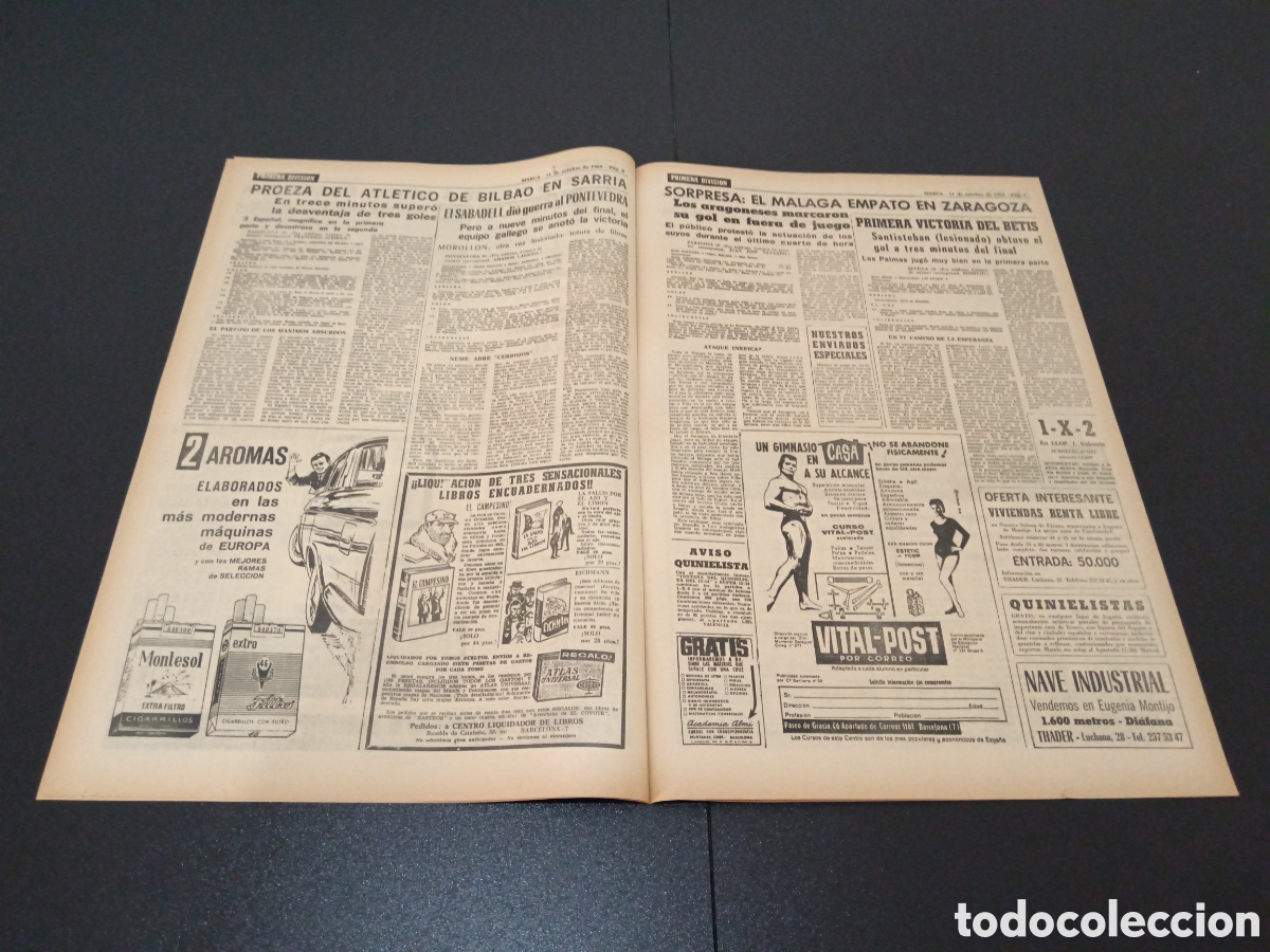 Coleccionismo deportivo: MARCA 11/10/1965 - Foto 4