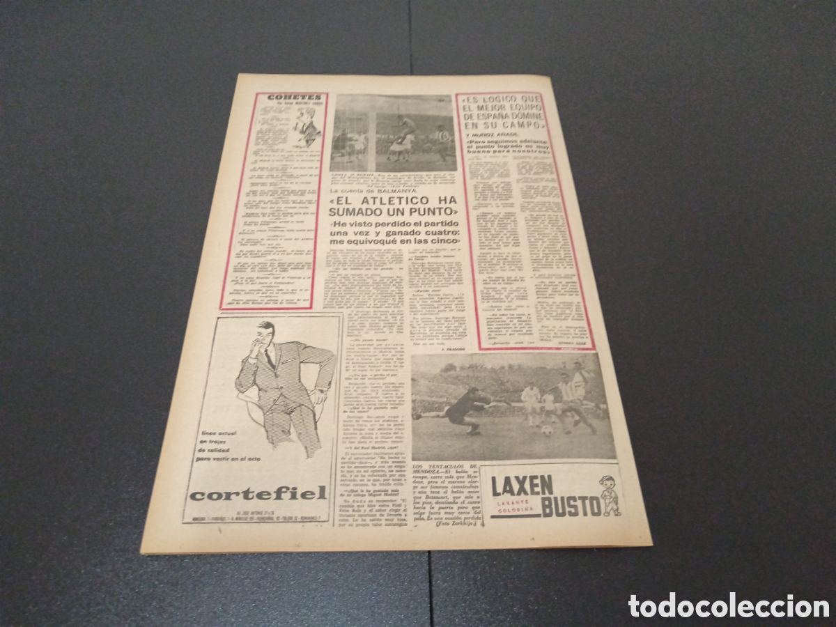 Coleccionismo deportivo: MARCA 11/10/1965 - Foto 7
