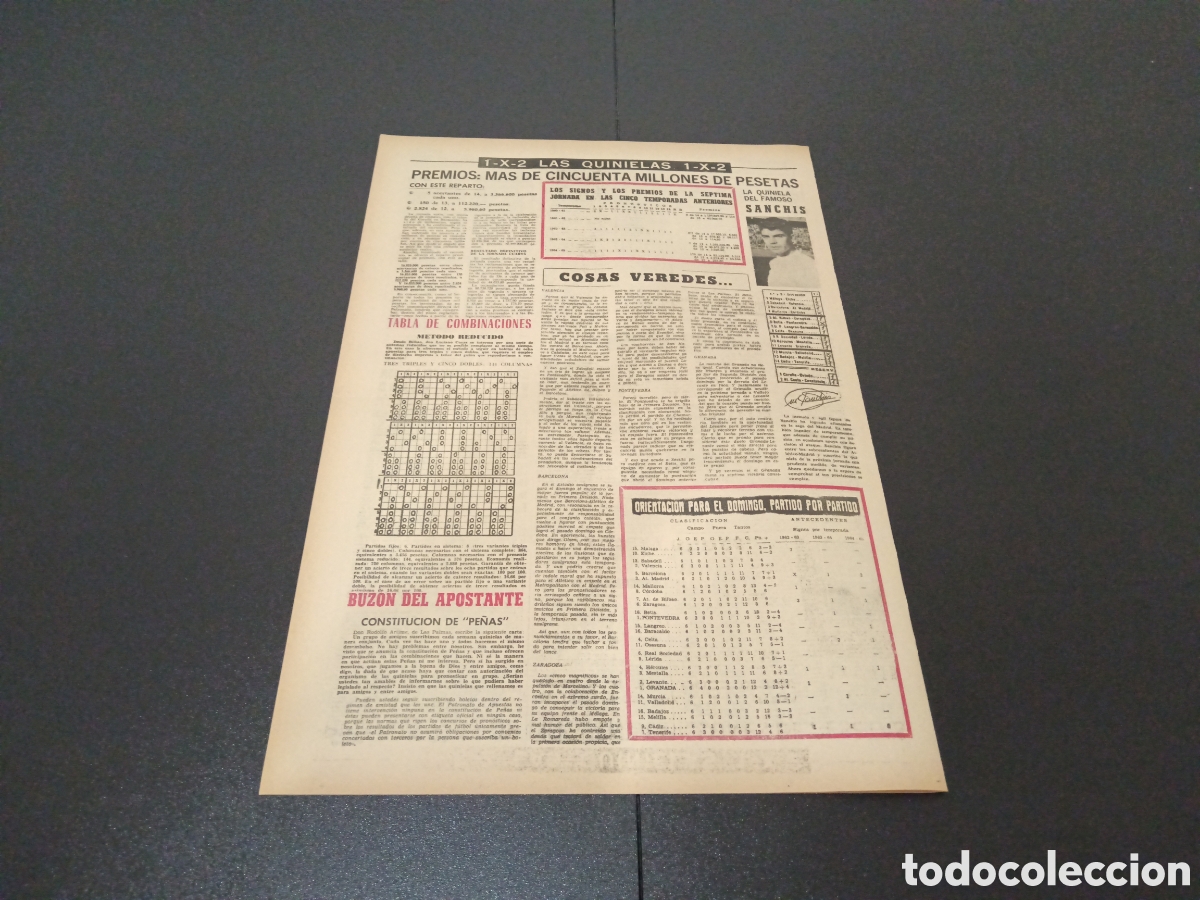 Coleccionismo deportivo: MARCA 13/10/1965 - Foto 4