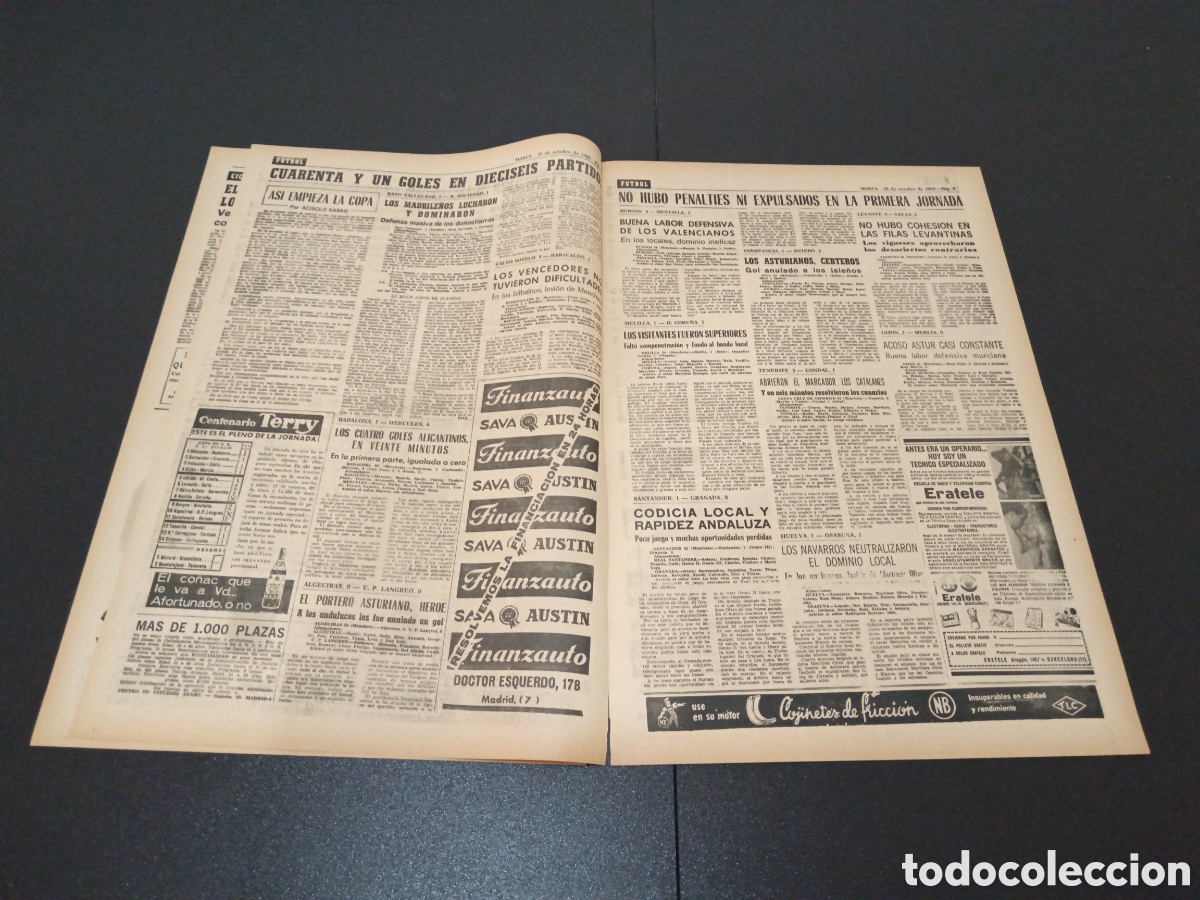 Coleccionismo deportivo: MARCA 25/10/1965 - Foto 3
