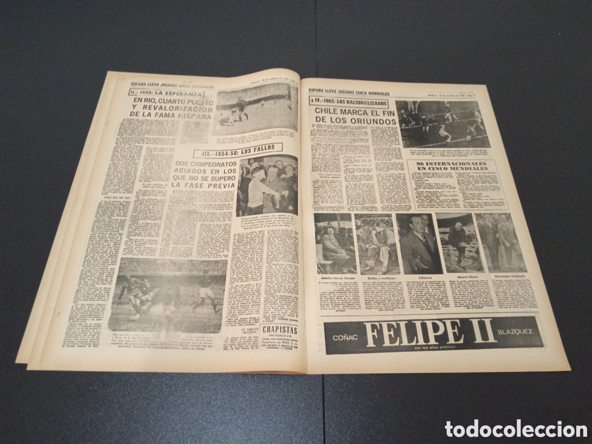 Coleccionismo deportivo: MARCA 25/10/1965 - Foto 5