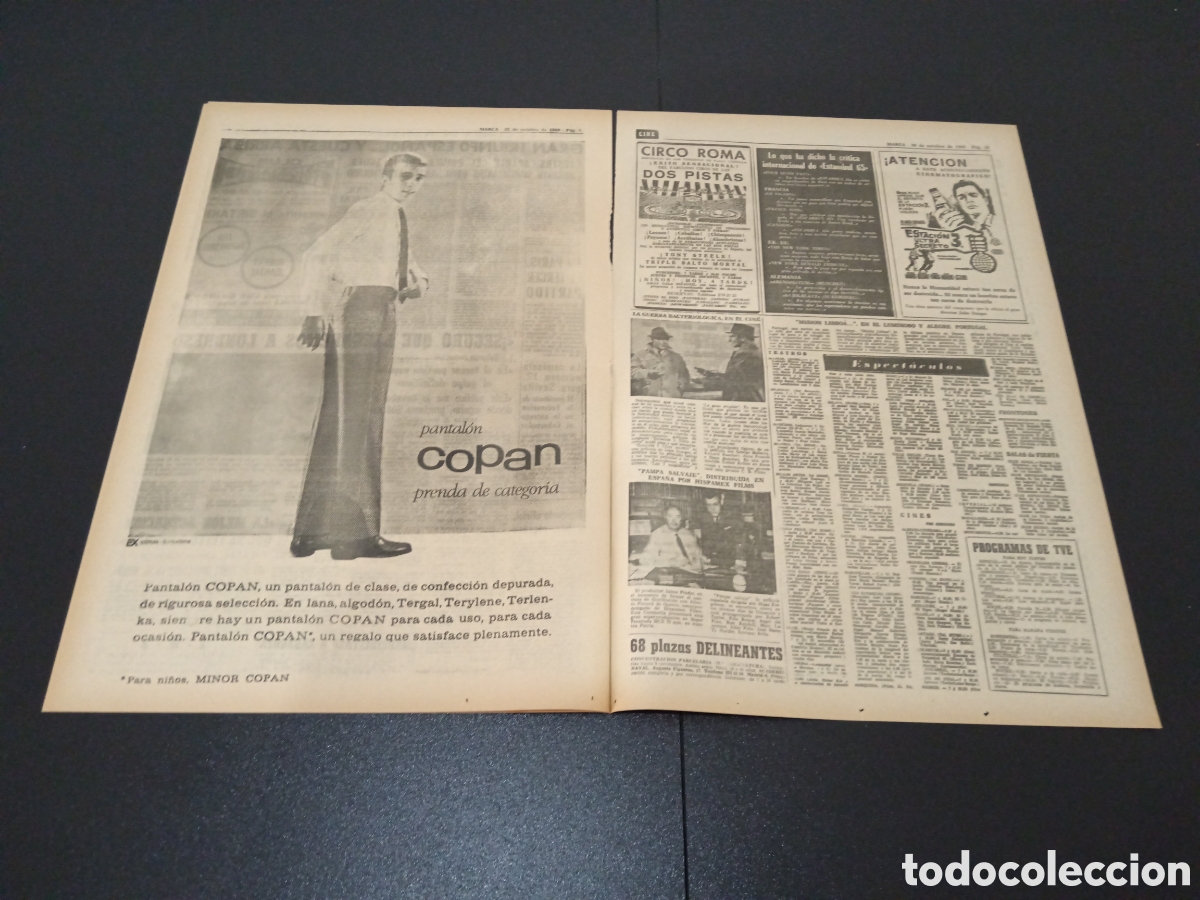 Coleccionismo deportivo: MARCA 28/10/1965 - Foto 4