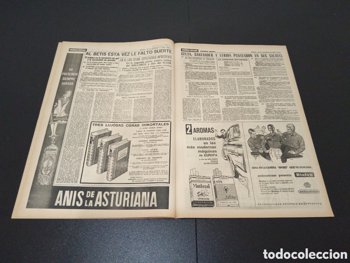 Coleccionismo deportivo: MARCA 29/11/1965 - Foto 4